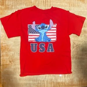 Stitch USA Tshirt - youth XL - worn twice for July 4th - great condition!